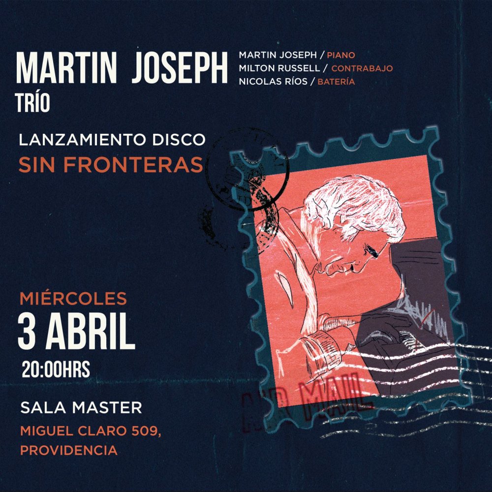 Martin Joseph Trio, lanzamiento disco "Sin Fronteras"