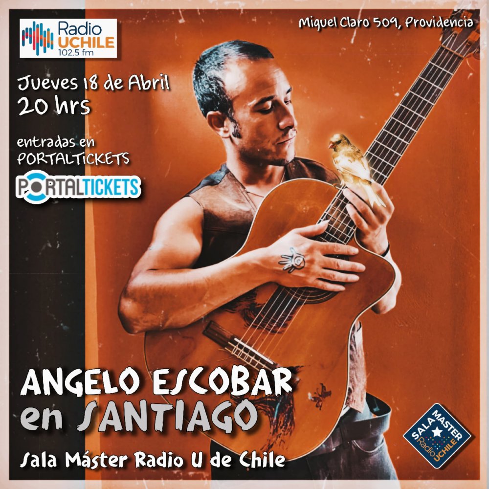 ANGELO ESCOBAR EN SALA MASTER