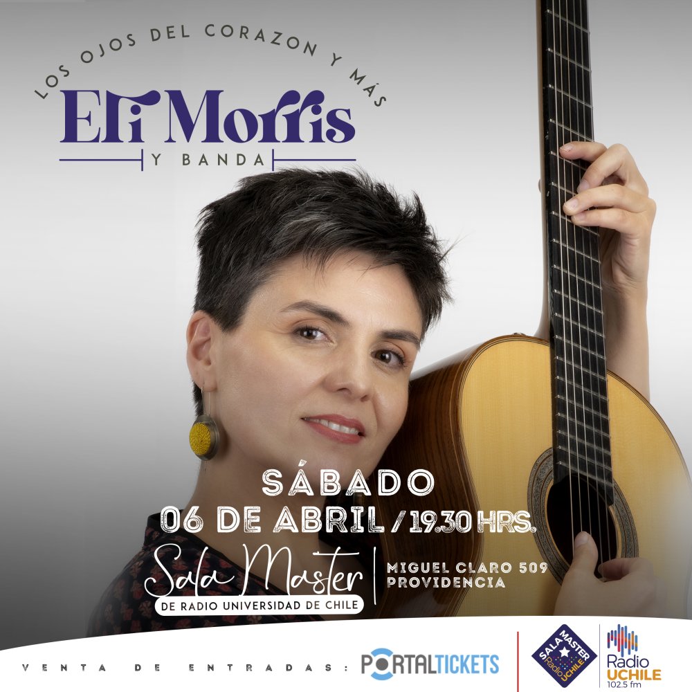 ELI MORRIS PRESENTA SU DISCO CON LOS OJOS DEL CORAZON EN SALA MASTER