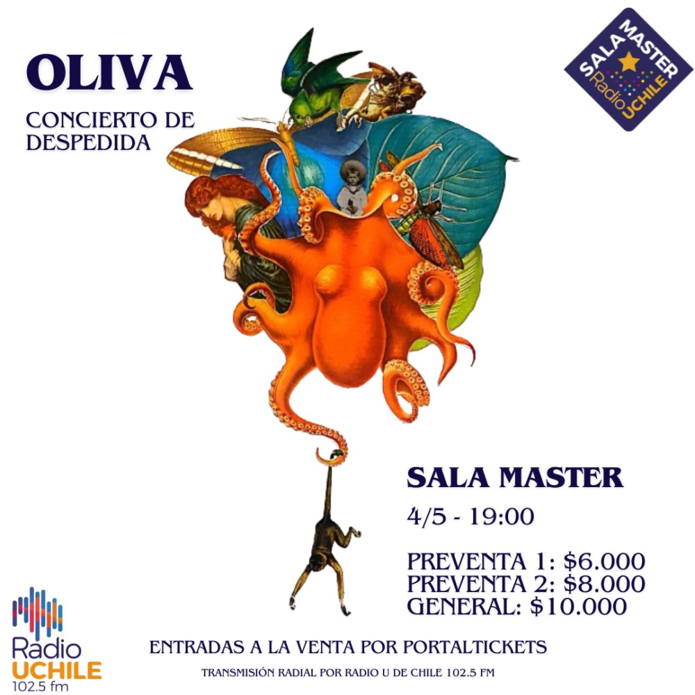 OLIVA EN SALA MASTER (CONCIERTO DE DESPEDIDA)