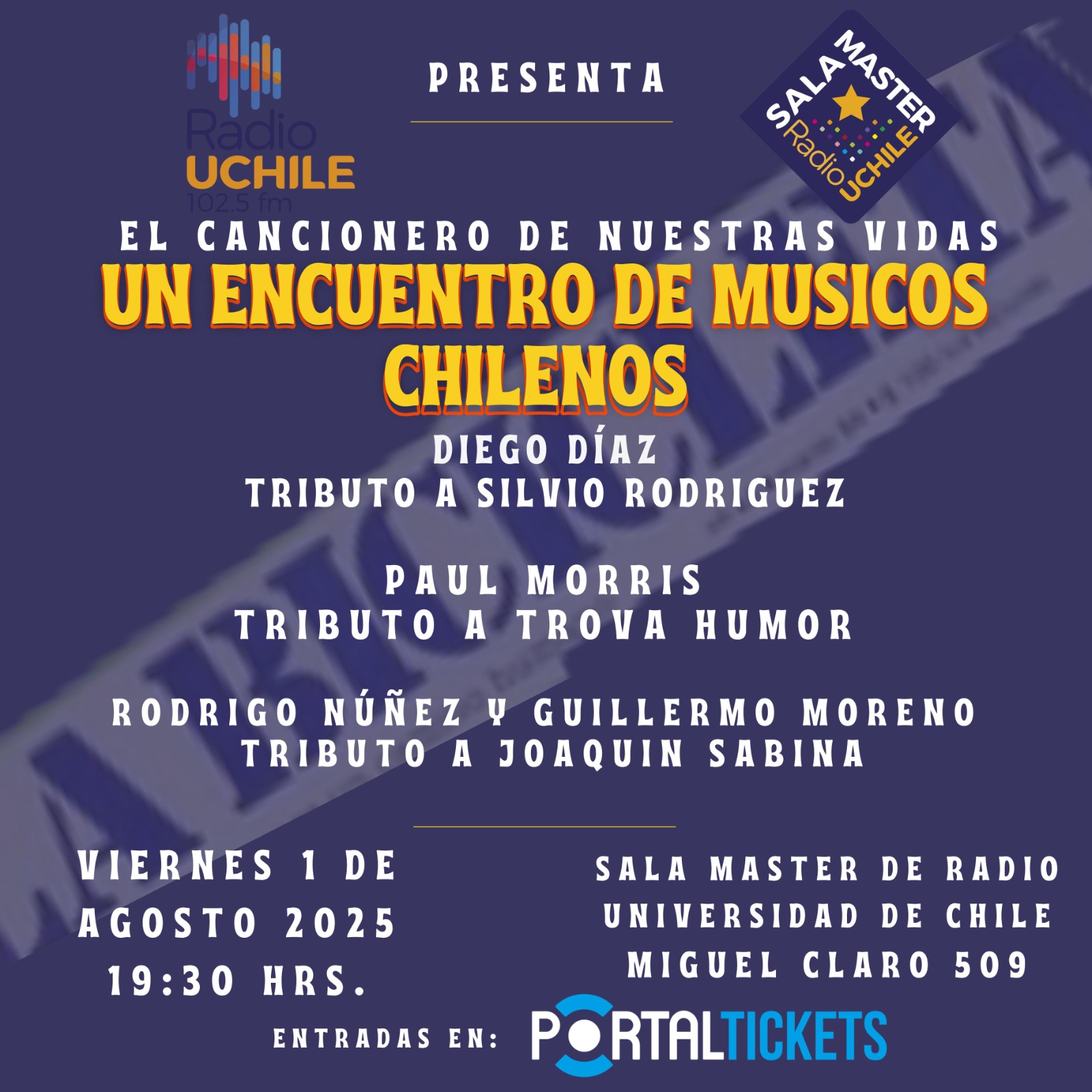 UN ENCUENTRO DE MÚSICOS CHILENOS