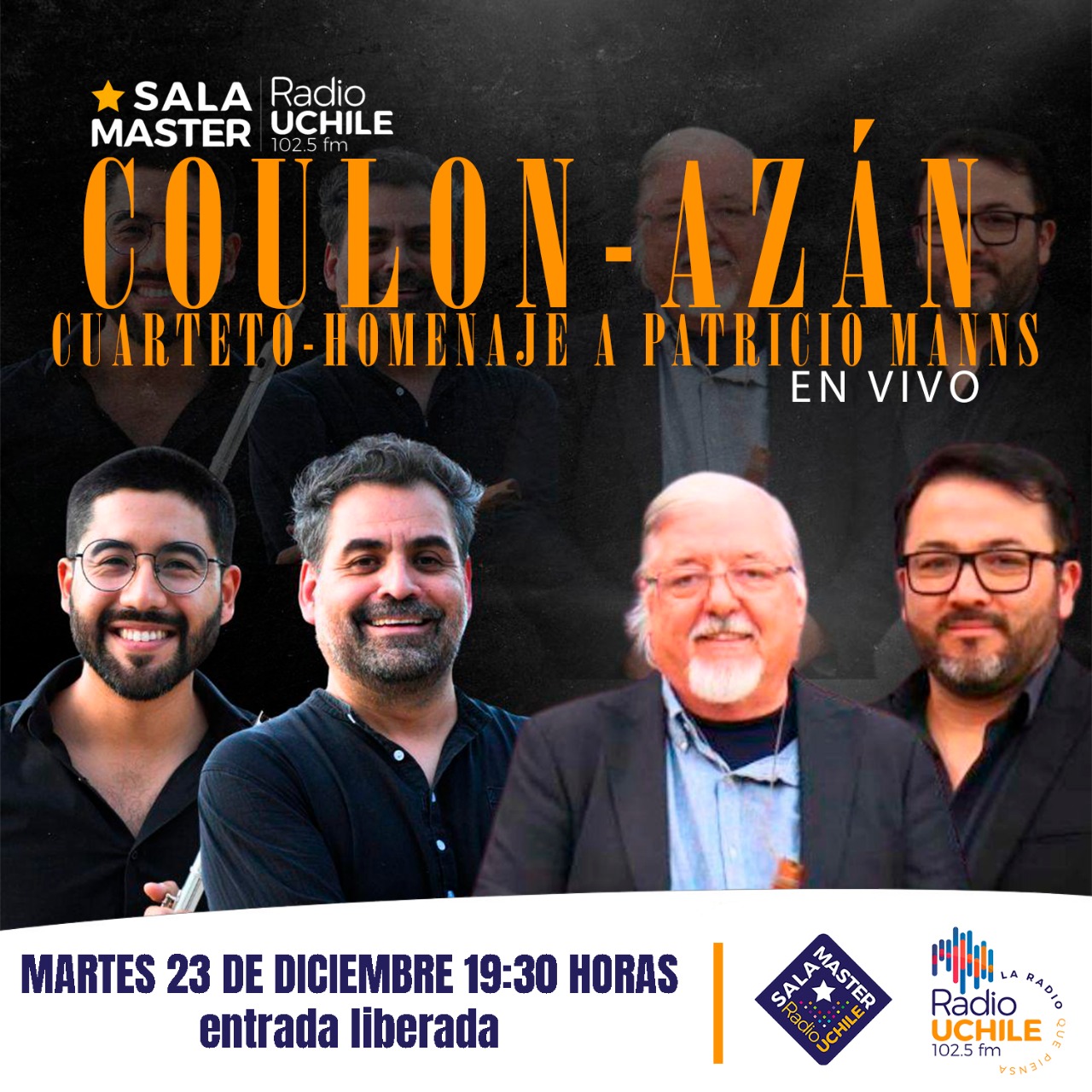 COULON- AZÁN, CUARTETO HOMENAJE A PATRICIO MANNS