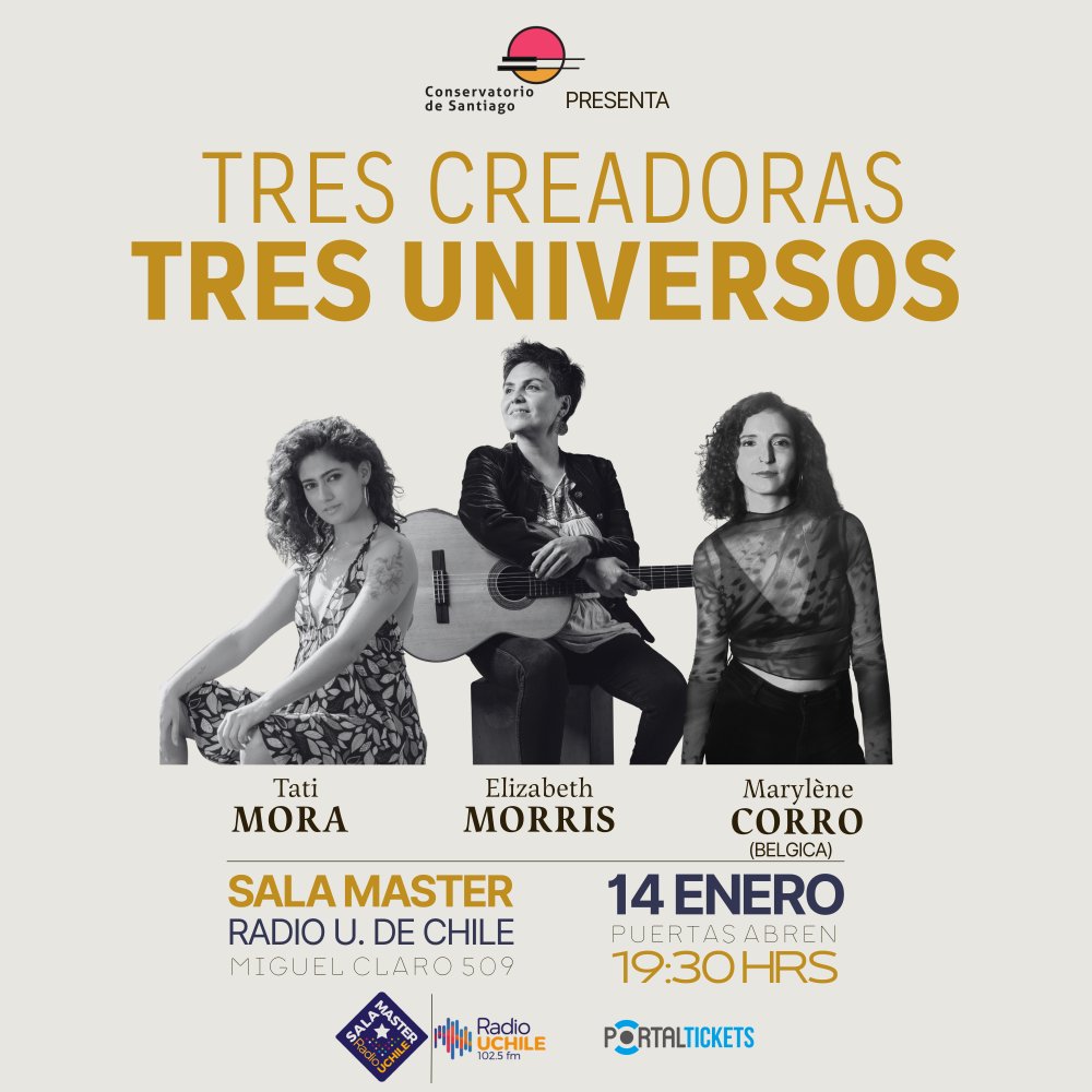 TRES CREADORAS, TRES UNIVERSOS