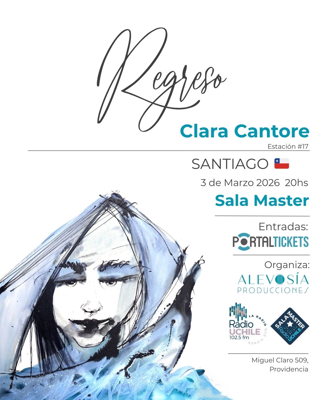 CLARA CANTORE EN SALA MASTER