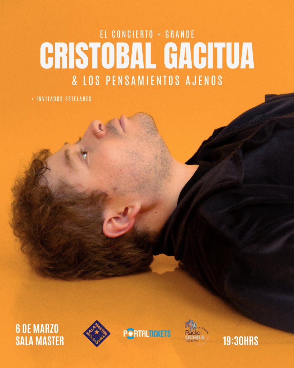 CRISTOBAL GACITUA Y LOS PENSAMIENTOS AJENOS EN SALA MASTER