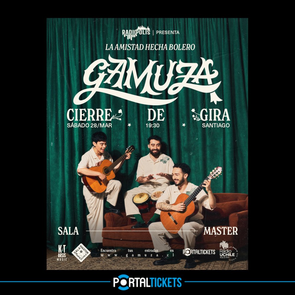 GAMUZA CIERRE DE GIRA LA AMISTAD HECHA BOLERO EN SALA MASTER