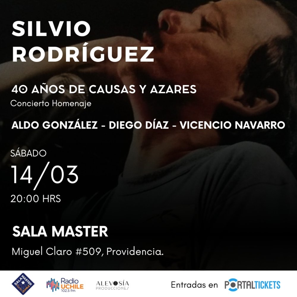ALDO GONZALEZ + DIEGO DIAZ + VICENCIO NAVARRO EN SALA MASTER