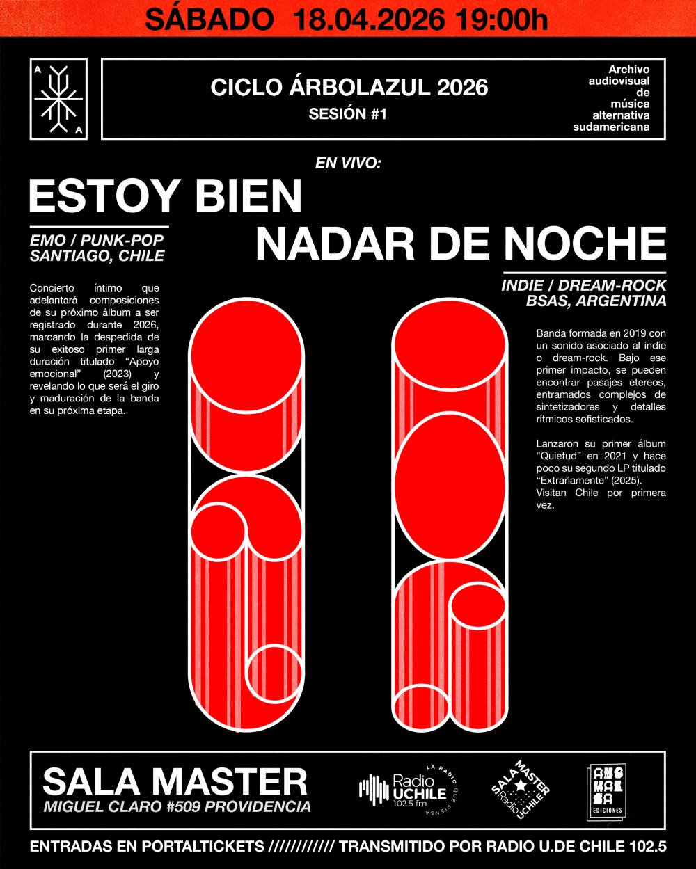 ESTOY BIEN + NADAR DE NOCHE (ARG)