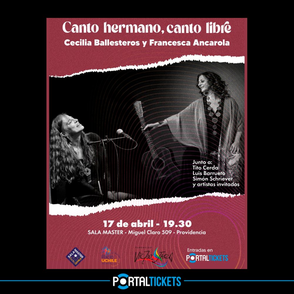 CECILIA BALLESTEROS + FRANCESCA ANCAROLA EN SALA MASTER