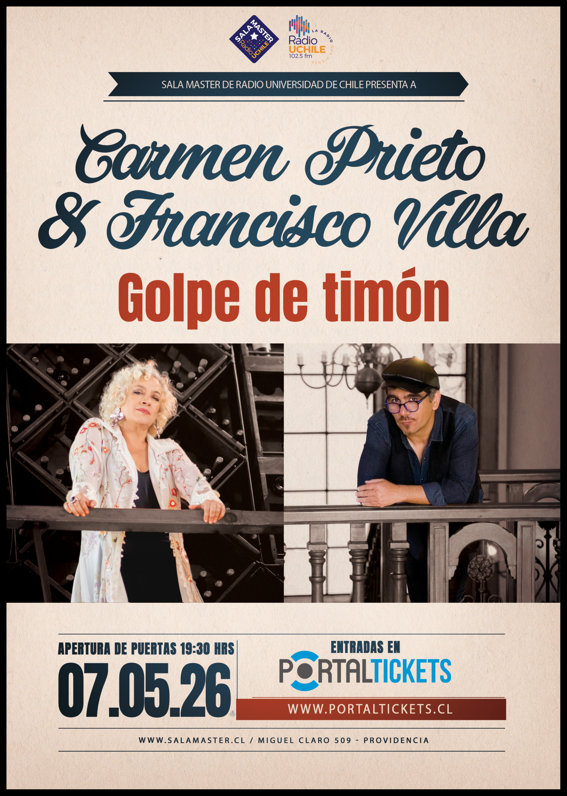 CARMEN PRIETO Y FRANCISCO VILLA: GOLPE DE TIMÓN