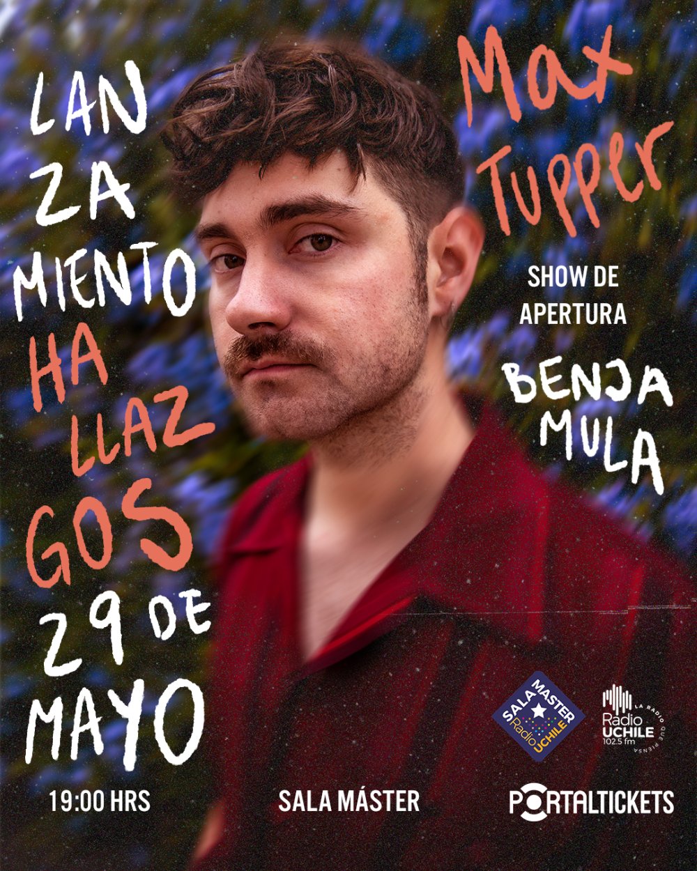 MAX TUPPER: LANZAMIENTO DISCO HALLAZGOS EN SALA MASTER