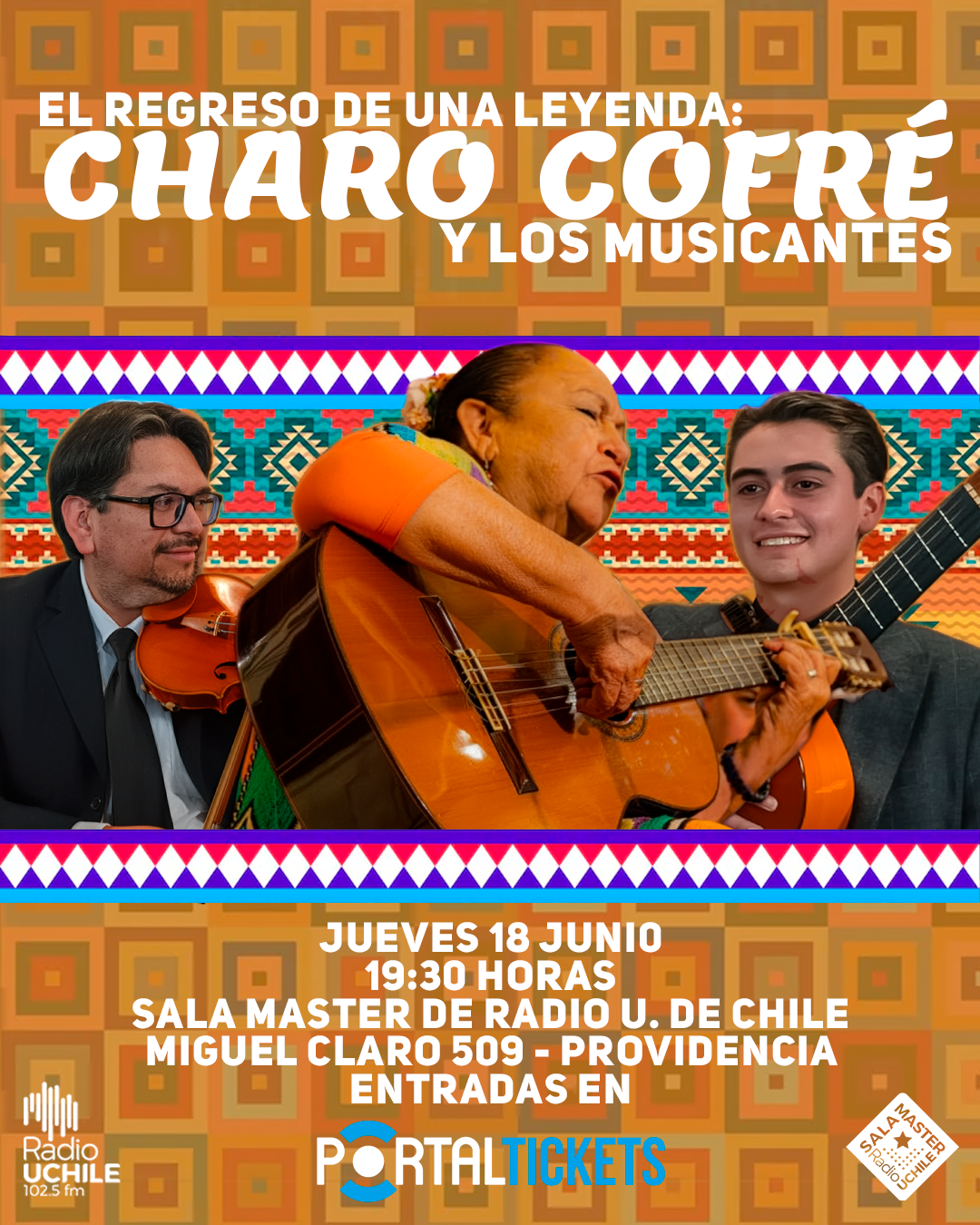 CHARO COFRÉ EN SALA MASTER