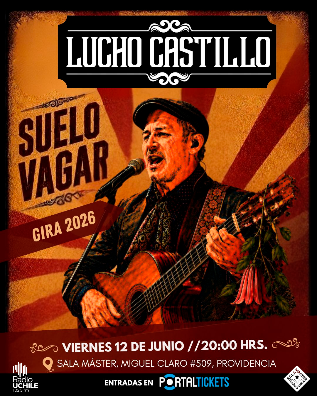 LUCHO CASTILLO EN SALA MASTER