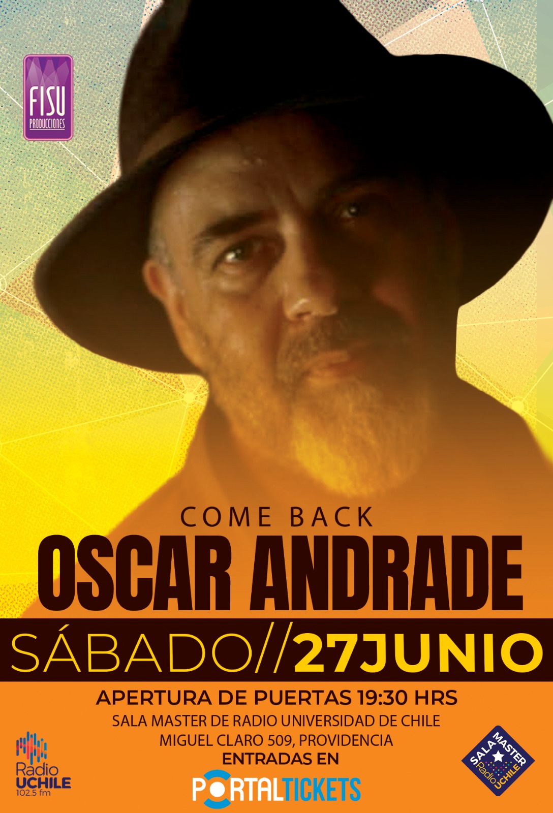 OSCAR ANDRADE COME BACK EN SALA MASTER