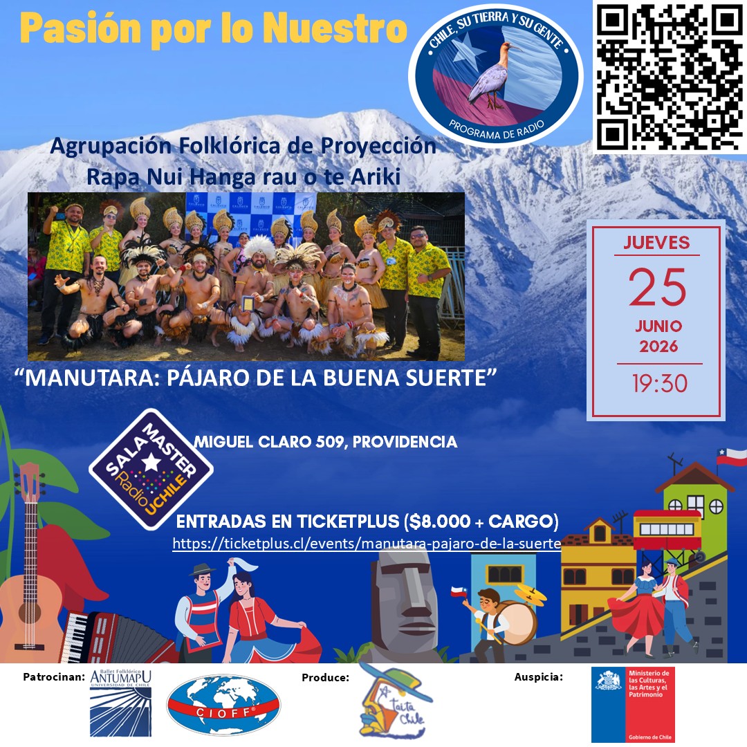 MANUTARA: PÁJARO DE LA BUENA SUERTE EN SALA MASTER