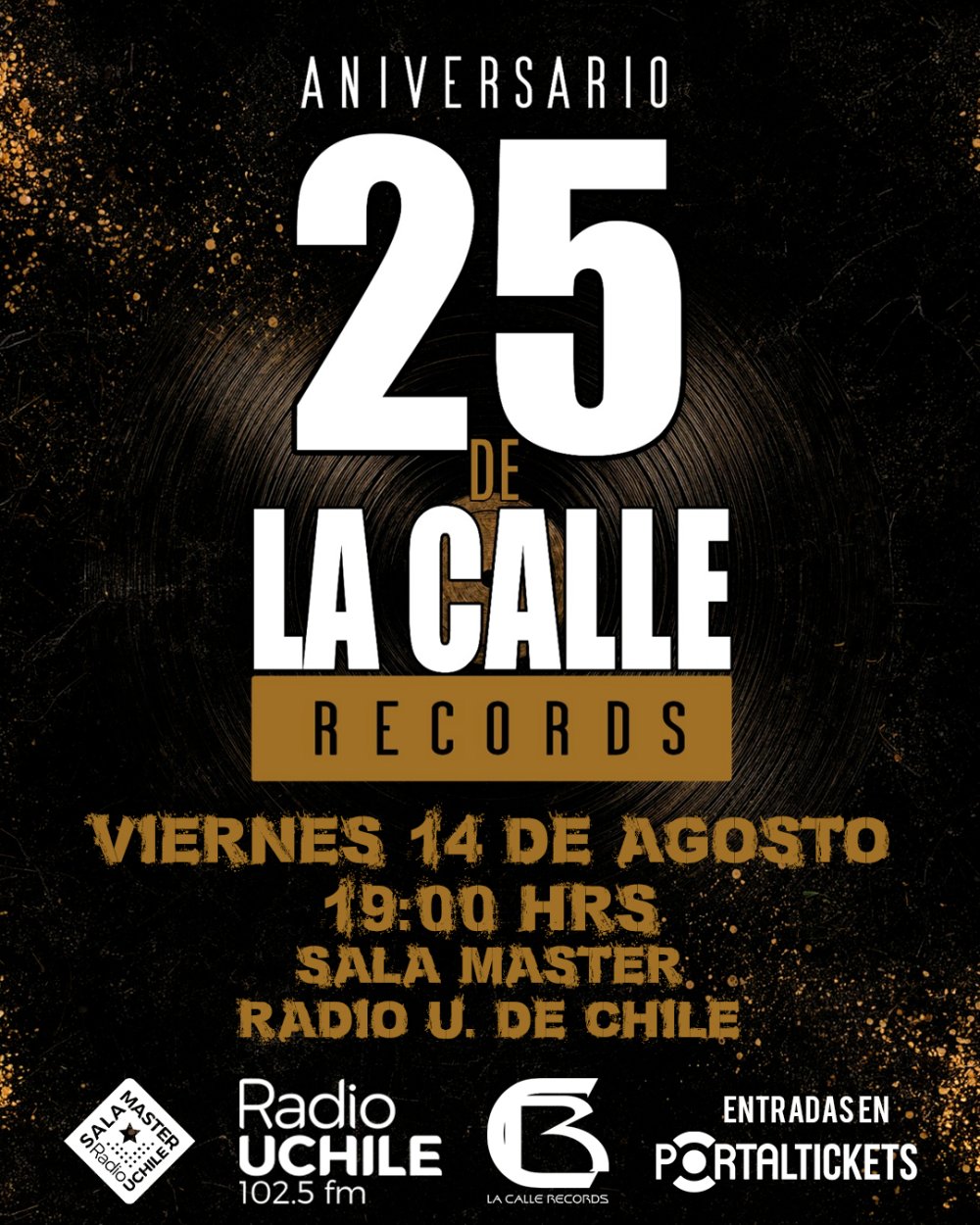 LA CALLE RECORDS: 25 AÑOS HACIENDO CULTURA DESDE CERRO NAVIA EN SALA MASTER
