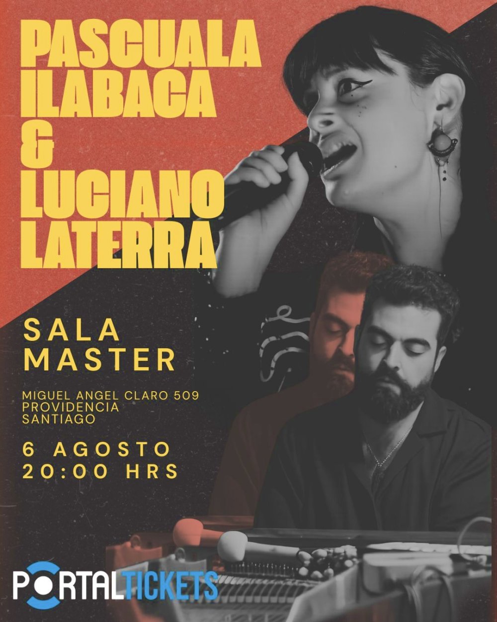 PASCUALA ILABACA + LUCIANO LATERRA EN SALA MASTER