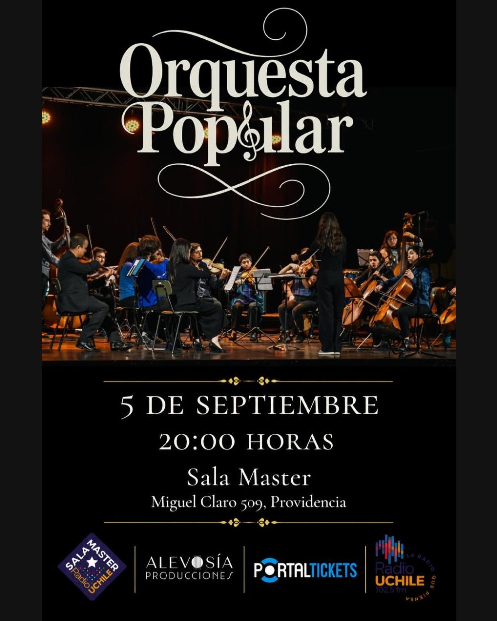 ORQUESTA POPULAR EN SALA MASTER