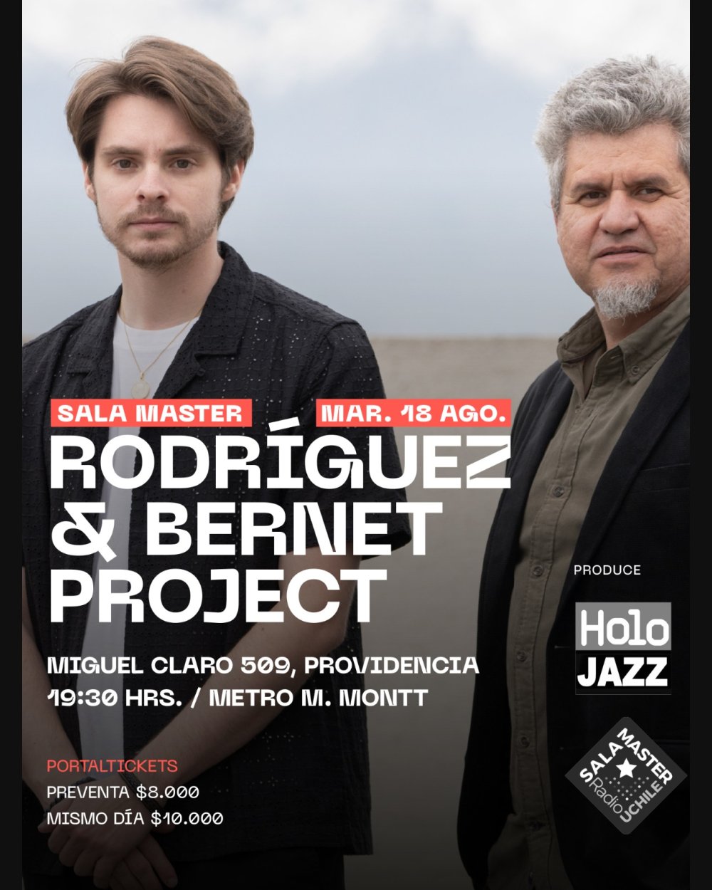 RODRÍGUEZ-BERNET PROJECT EN SALA MASTER