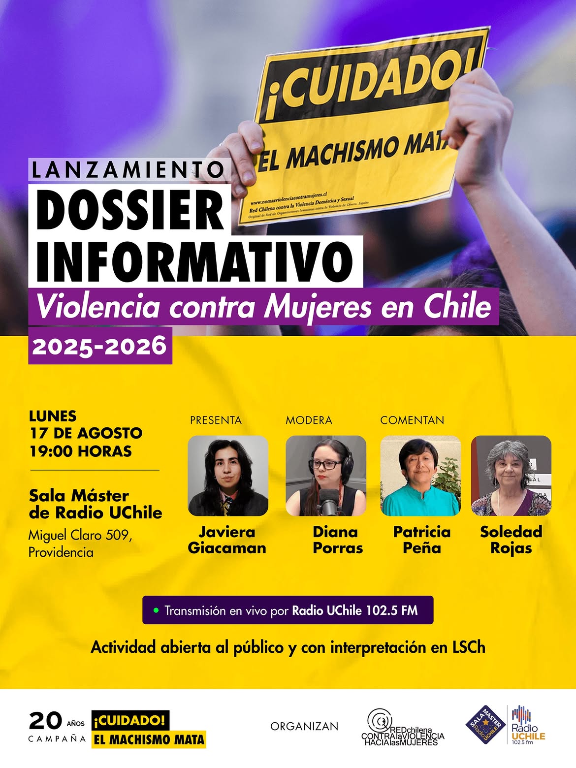 Dossier Informativo Violencia contra Mujeres en Chile 2025-2026
