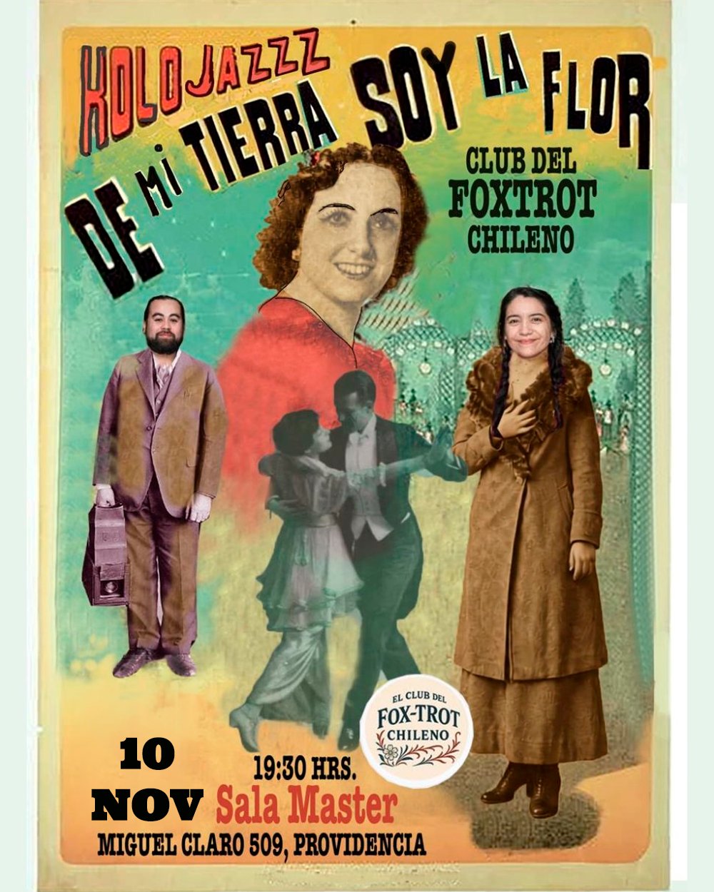 DE MI TIERRA SOY LA FLOR. MUJER Y FOXTROT EN SALA MASTER