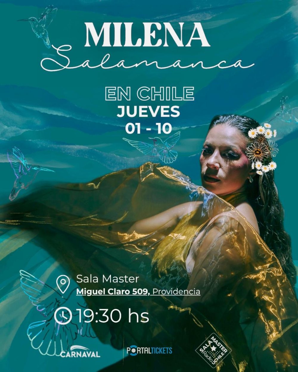 MILENA SALAMANCA EN VIVO EN SALA MASTER