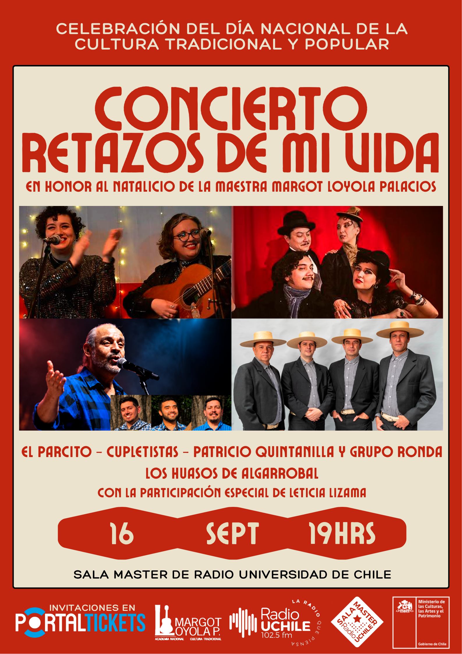 CONCIERTO RETAZOS DE MI VIDA EN SALA MASTER