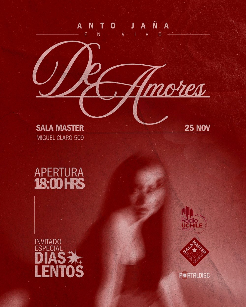 LANZAMIENTO DE AMORES - ANTO JAÑA EN SALA MASTER