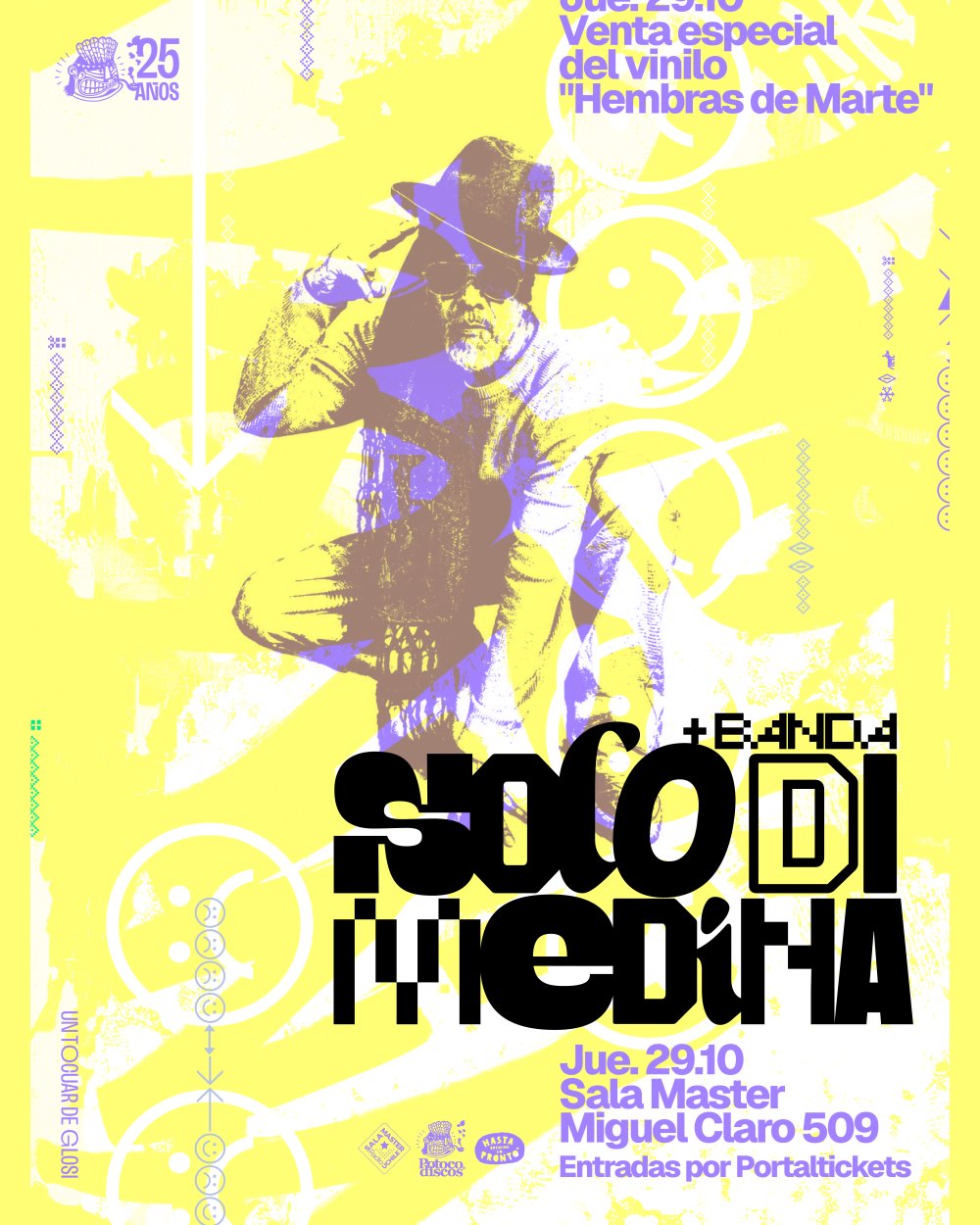 SOLO DI MEDINA + BANDA EN SALA MASTER