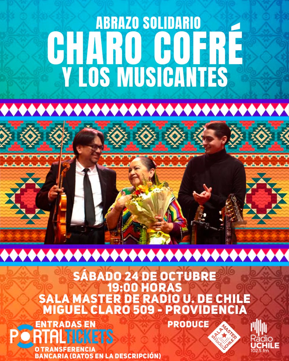 ABRAZO SOLIDARIO: CHARO COFRÉ EN SALA MASTER