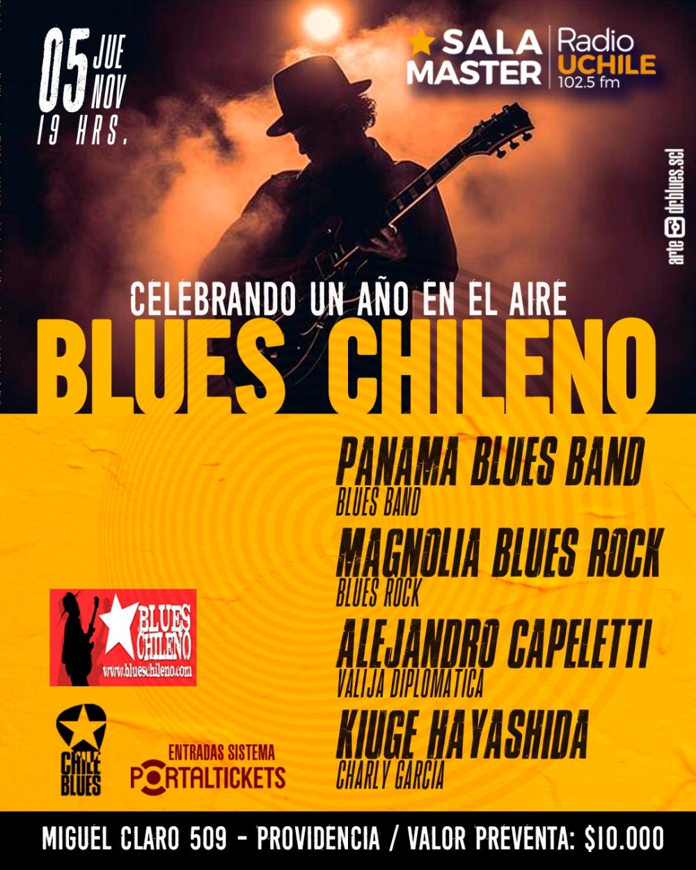 BLUES CHILENO EN SALA MASTER