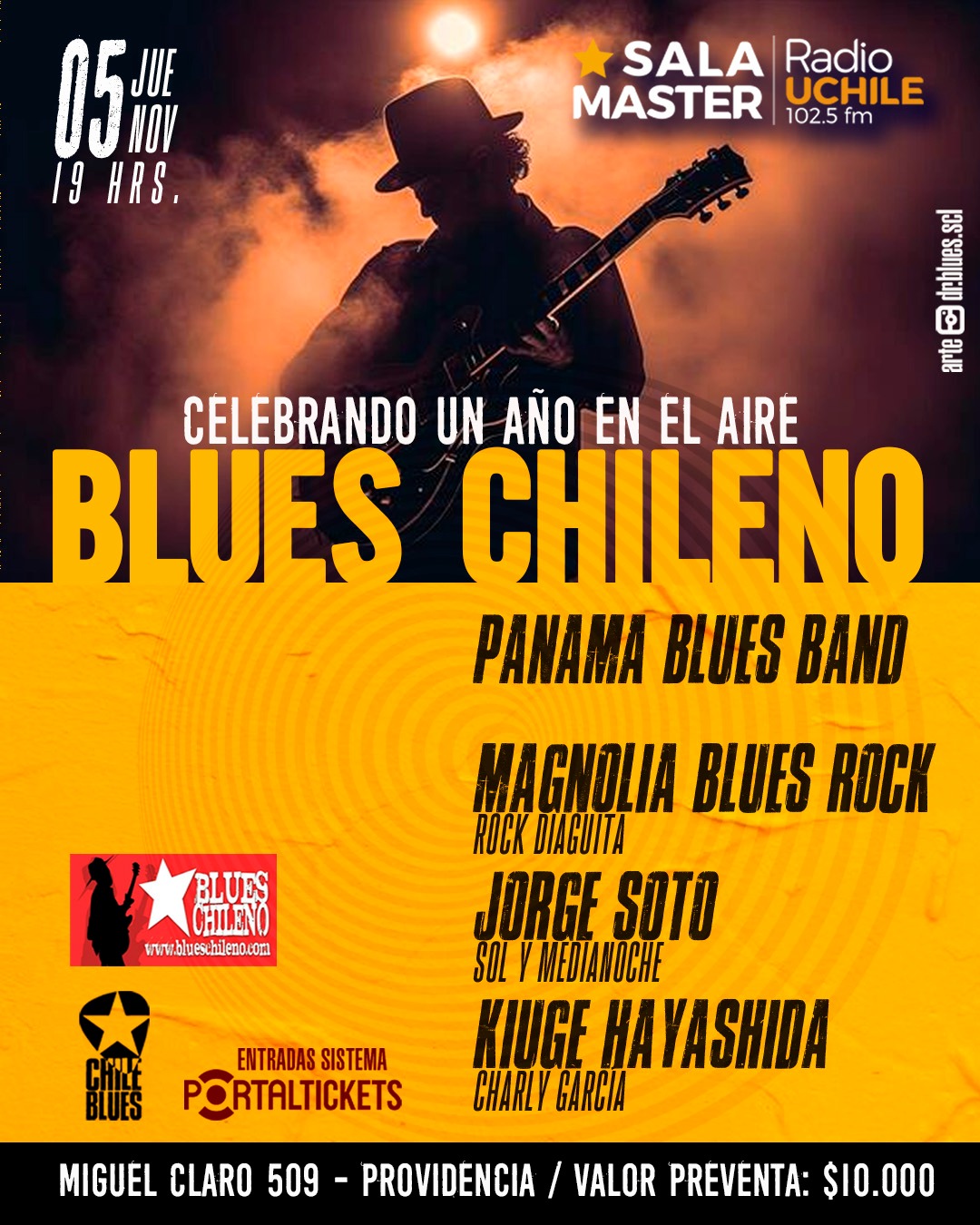 BLUES CHILENO EN SALA MASTER